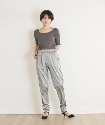 《ＩＮＥＤ　ＣＬＡＲＯ》カップ付きリブトップス（７１４２１９０５０２）
