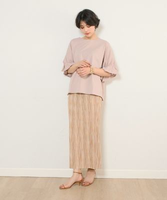 《ＩＮＥＤ　ＣＬＡＲＯ》キャンディスリーブＴシャツ（７１４２１９０５０５）
