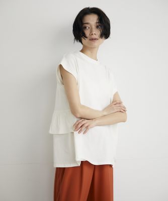 《ＩＮＥＤ　ＣＬＡＲＯ》バッグギャザートップス（７１４２１９０５０７）