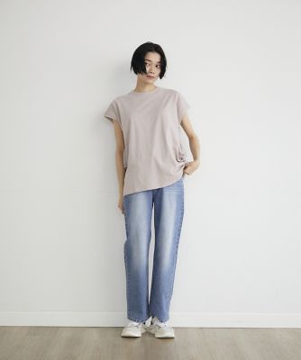 《ＩＮＥＤ　ＣＬＡＲＯ》バッグギャザートップス（７１４２１９０５０７）