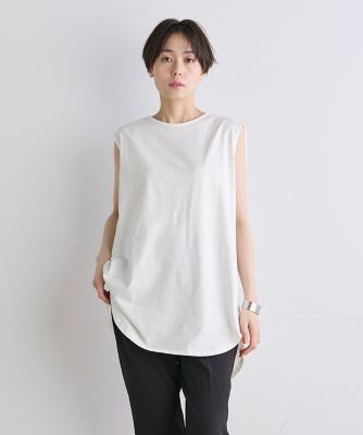 ＜INED (Women)＞《ＩＮＥＤ　ＣＬＡＲＯ》華奢見えチュニックカットソー（７１４２１９０５２１）