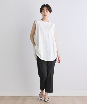 《ＩＮＥＤ　ＣＬＡＲＯ》華奢見えチュニックカットソー（７１４２１９０５２１）