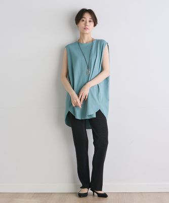 《ＩＮＥＤ　ＣＬＡＲＯ》華奢見えチュニックカットソー（７１４２１９０５２１）