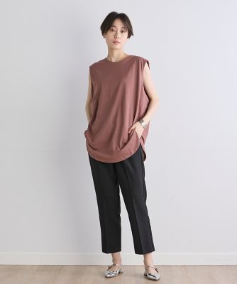 《ＩＮＥＤ　ＣＬＡＲＯ》華奢見えチュニックカットソー（７１４２１９０５２１）