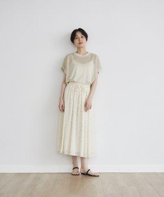 《ＩＮＥＤ　ＣＬＡＲＯ》ラメカットトップス（７１４２１９０５２２）