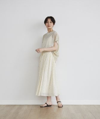 《ＩＮＥＤ　ＣＬＡＲＯ》ラメカットトップス（７１４２１９０５２２）