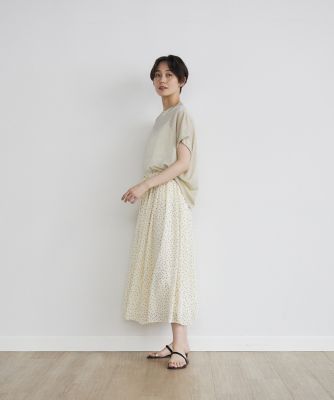 《ＩＮＥＤ　ＣＬＡＲＯ》ラメカットトップス（７１４２１９０５２２）