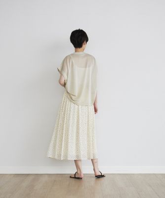 《ＩＮＥＤ　ＣＬＡＲＯ》ラメカットトップス（７１４２１９０５２２）