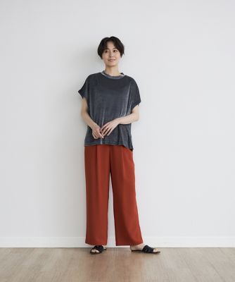 《ＩＮＥＤ　ＣＬＡＲＯ》ラメカットトップス（７１４２１９０５２２）