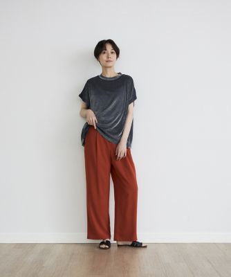《ＩＮＥＤ　ＣＬＡＲＯ》ラメカットトップス（７１４２１９０５２２）