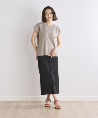 《ＩＮＥＤ　ＣＬＡＲＯ》こなれフレンチカットソー（７１４２１９０５２３）