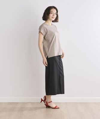 《ＩＮＥＤ　ＣＬＡＲＯ》こなれフレンチカットソー（７１４２１９０５２３）