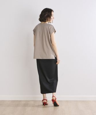 《ＩＮＥＤ　ＣＬＡＲＯ》こなれフレンチカットソー（７１４２１９０５２３）