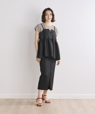 《ＩＮＥＤ　ＣＬＡＲＯ》こなれフレンチカットソー（７１４２１９０５２３）