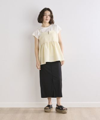 《ＩＮＥＤ　ＣＬＡＲＯ》こなれフレンチカットソー（７１４２１９０５２３）