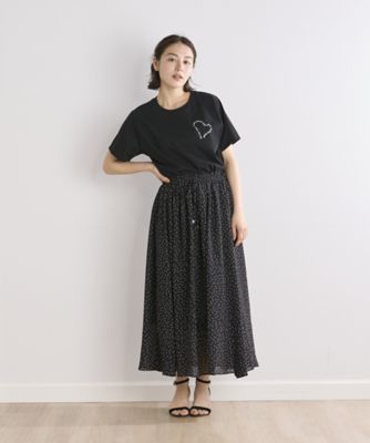 《ＩＮＥＤ　ＣＬＡＲＯ》ハートロゴ刺繍Ｔシャツ（７１４２１９０５２５）