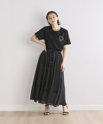 《ＩＮＥＤ　ＣＬＡＲＯ》ハートロゴ刺繍Ｔシャツ（７１４２１９０５２５）