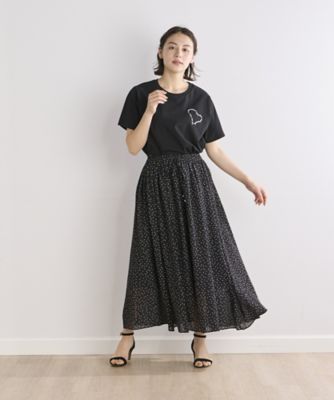 《ＩＮＥＤ　ＣＬＡＲＯ》ハートロゴ刺繍Ｔシャツ（７１４２１９０５２５）
