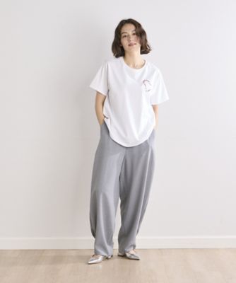 《ＩＮＥＤ　ＣＬＡＲＯ》ハートロゴ刺繍Ｔシャツ（７１４２１９０５２５）