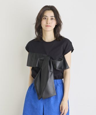 《ＩＮＥＤ　ＣＬＡＲＯ》トリコットリボンＴシャツ（７１４２１９０５２６）