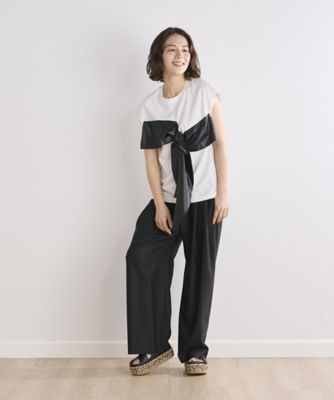 《ＩＮＥＤ　ＣＬＡＲＯ》トリコットリボンＴシャツ（７１４２１９０５２６）