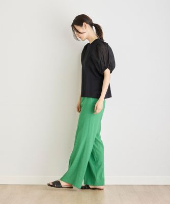 《大きいサイズ》シフォンスリーブカットプルオーバー（７１４２１９０８０７）