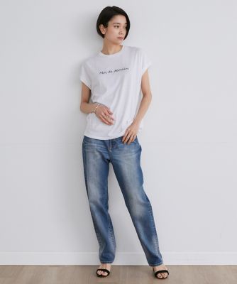 《大きいサイズ》フレンチスリーブロゴＴシャツ（７１４２１９０８１７）