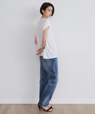 《大きいサイズ》フレンチスリーブロゴＴシャツ（７１４２１９０８１７）