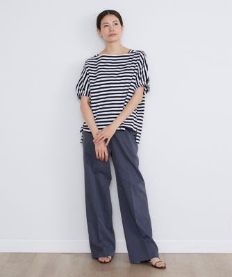 《大きいサイズ》ボートネックドルマンプルオーバー（７１４２１９０８２４）