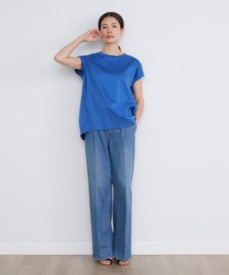 《大きいサイズ》フレンチスリーブコクーンＴシャツ（７１４２１９０８２５）