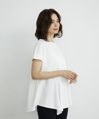 《大きいサイズ》ペプラムＴシャツ（７１４２１９０８３７）