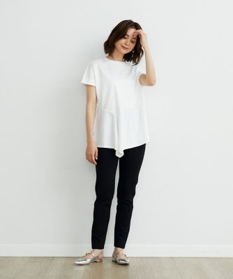 《大きいサイズ》ペプラムＴシャツ（７１４２１９０８３７）