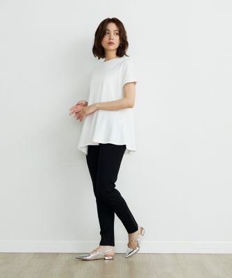 《大きいサイズ》ペプラムＴシャツ（７１４２１９０８３７）