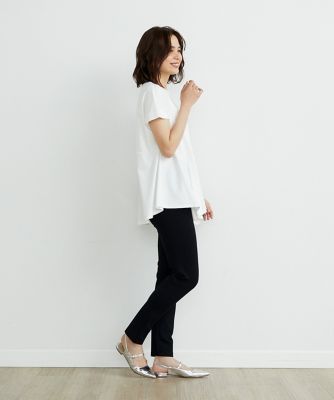 《大きいサイズ》ペプラムＴシャツ（７１４２１９０８３７）