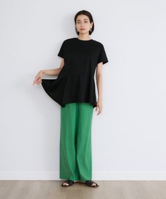 《大きいサイズ》ペプラムＴシャツ（７１４２１９０８３７）