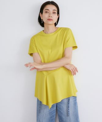《大きいサイズ》ペプラムＴシャツ（７１４２１９０８３７）