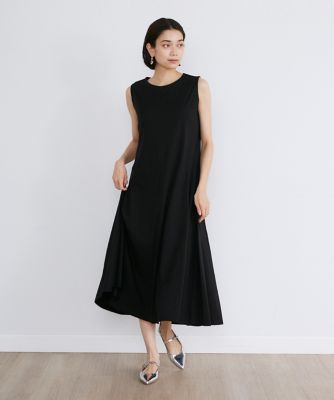 ＜INED (Women)＞ノースリーブフレアワンピース（７１４２１９２００１）