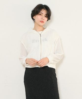 ＜INED (Women)＞《ＩＮＥＤ　ＣＬＡＲＯ》ダブルメッシュフーディ（７１４２１９８５０１）
