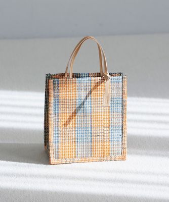 INED CLARO》マダガスカルラフィアバッグ