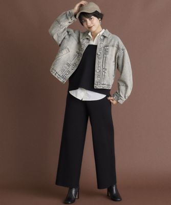 INED CLARO》バックタックデニムジャケット