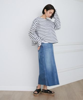 H3961◾️アルベロベロ　デニムロングスカート アルベロベロ アルベロベロ デニムスカート Lサイズ デニムスカート