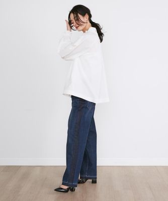 サイド切替デニムパンツ（７１４３１６１０１２）