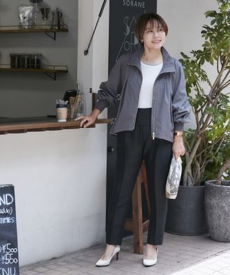 ＜INED (Women)＞モードワイドベルトパンツ《Ｓｔｙｌｉｓｔ望月律子コラボ》（７１４３１６１０１３）