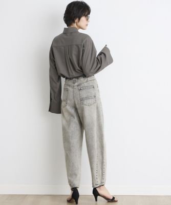 《ＩＮＥＤ　ＣＬＡＲＯ》カーブデニムパンツ（７１４３１６１５０８）
