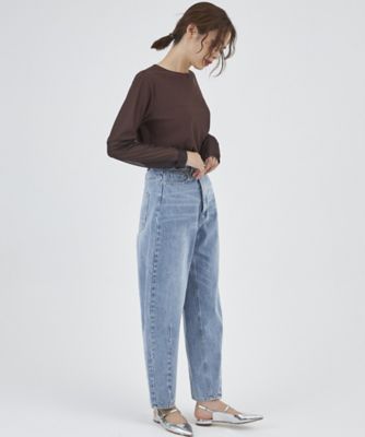 《ＩＮＥＤ　ＣＬＡＲＯ》カーブデニムパンツ（７１４３１６１５０８）