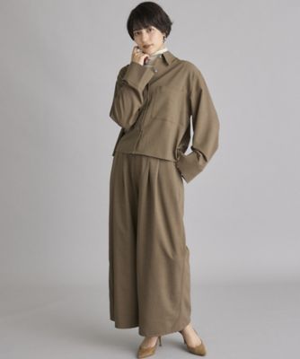 《ＩＮＥＤ　ＣＬＡＲＯ》２タックワイドパンツ（７１４３１６１５１１）
