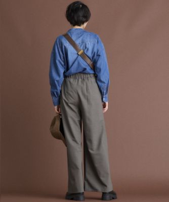 《ＩＮＥＤ　ＣＬＡＲＯ》２タックワイドパンツ（７１４３１６１５１１）