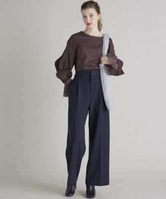 《ＩＮＥＤ　ＣＬＡＲＯ》ストレッチワイドパンツ（７１４３１６１５１６）
