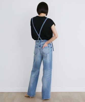 《ＳＵＰＥＲＩＯＲ ＣＬＯＳＥＴ》別注サスペンダー付きワイドデニムパンツ《Ｈｅａｌｔｈｙ ＤＥＮＩＭ》（７１４３１６１６０７） | SUPERIOR  CLOSET (Women)/スーペリアクローゼット | 三越伊勢丹オンラインストア・通販【公式】