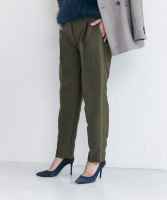 《大きいサイズ》モードワイドベルトパンツ《Ｓｔｙｌｉｓｔ望月律子コラボ》（７１４３１６１８１３）